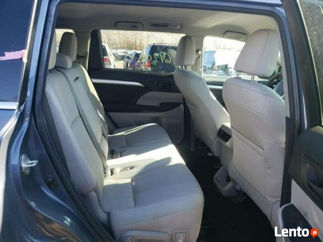 Toyota Highlander 2016, 3.5L, 4x4, porysowany lakier