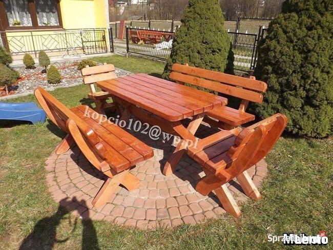Meble ogrodowe drewniane wysyłka