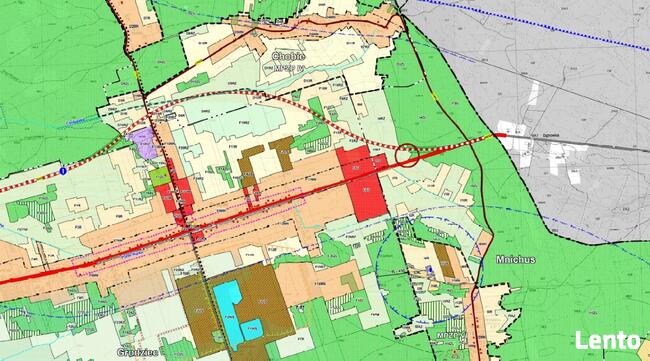 Działk Inwest.przyD.K.46Opole-War.Grodżiec przy zjeż, z obw