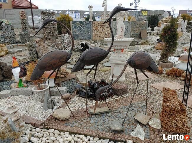 Żurawie ogrodowe - ręcznie robione