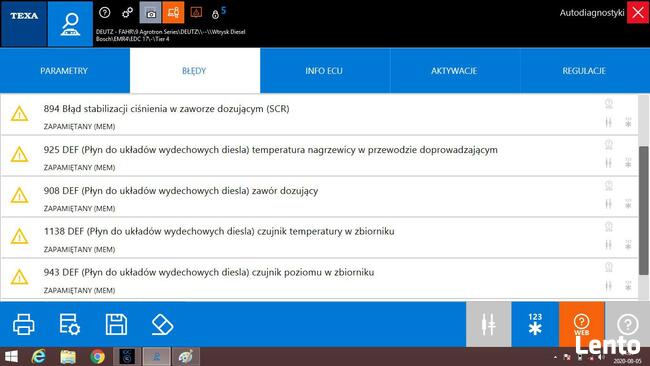 Usuwanie Wyłączanie AdBlue SCR - Osobowe Dostawcze Traktory