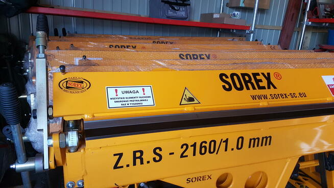 Zaginarka do blachy Sorex Kielce Lublin Chełm Przemyśl
