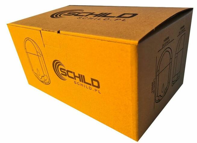 DUŻY 4172G Schild DOZOWNIK AUTOMATYCZNY ANTYBAKTERYJNY BEZDO