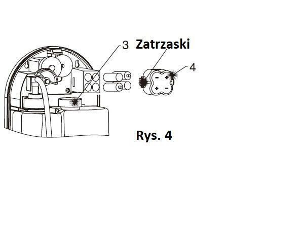DUŻY 4172G Schild DOZOWNIK AUTOMATYCZNY ANTYBAKTERYJNY BEZDO