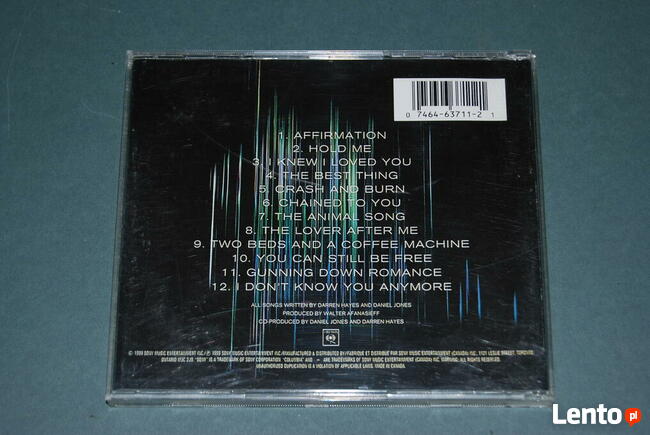 Savege Garden Affirmation CD 1999r