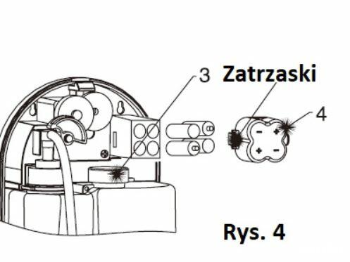 DUŻY 4172ALC Schild DOZOWNIK PŁYNU AUTOMATYCZNY ANTYBAKTERYJ