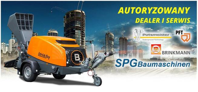 Agregat tynkarski PG50 +mieszarka natrysk betonu torkretnica