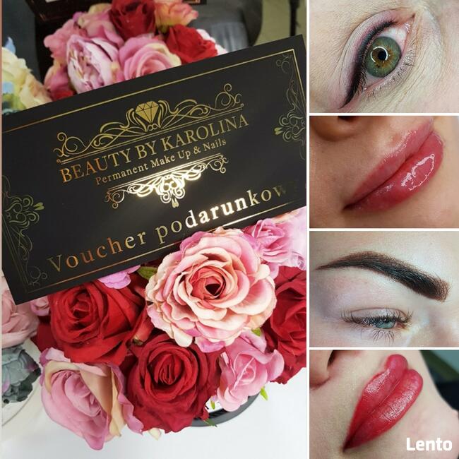 Makijaż Permanentny Brwi, Usta, Kreski, Modelowanie ust