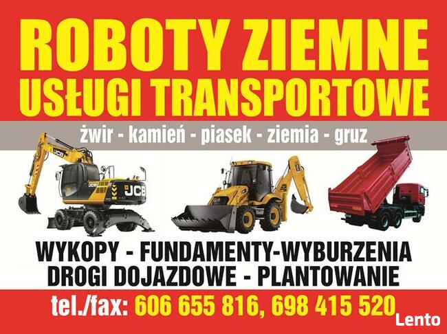 Usługi minikoparką Oświęcim Kęty Zator Libiąż Chełmek Osiek