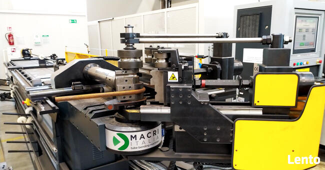 Gięcie CNC rur i profili nawet do Ø 90 mm