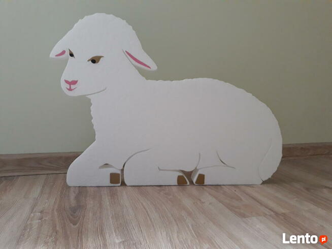 Baranek wielkanocny dekoracja kościół Wielkanoc