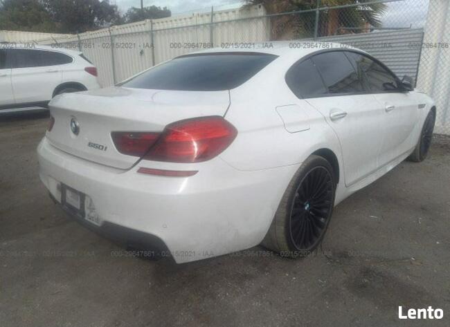 BMW 650 2016, 4.4L, lekko uszkodzony przód