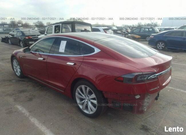 Tesla Model S 2016, 70 kWh, RWD, uszkodzony tył