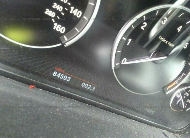 BMW 535 2016, 3.0L, po kradzieży