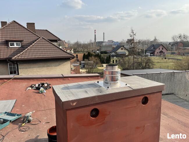 Uszczelnianie kominów Renowacje dachów remonty kominów itd