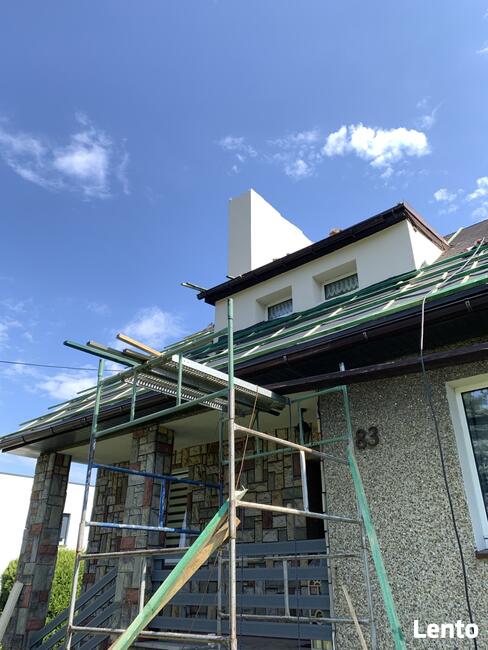 Uszczelnianie kominów Renowacje dachów remonty kominów itd