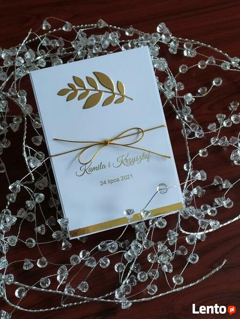 Zaproszenia ręcznie robione