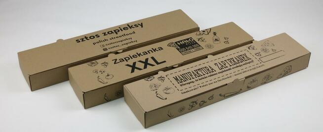 Kartony pudełka na pizzę 32 z nadrukiem 100 szt.