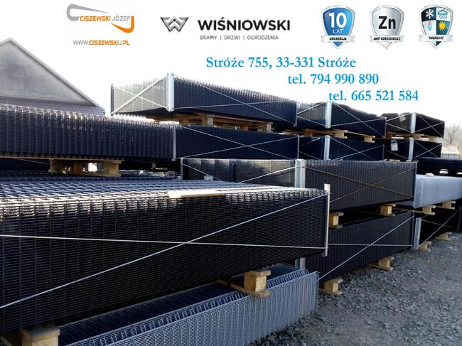 Sprzedaż i montaz ogrodzeń Wiśniowski, Joniec, automatyka