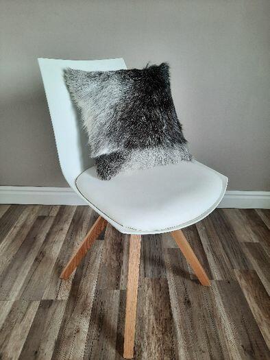 Poduszki Dekoracyjne Skóra Naturalna Kozia Różne Kolory