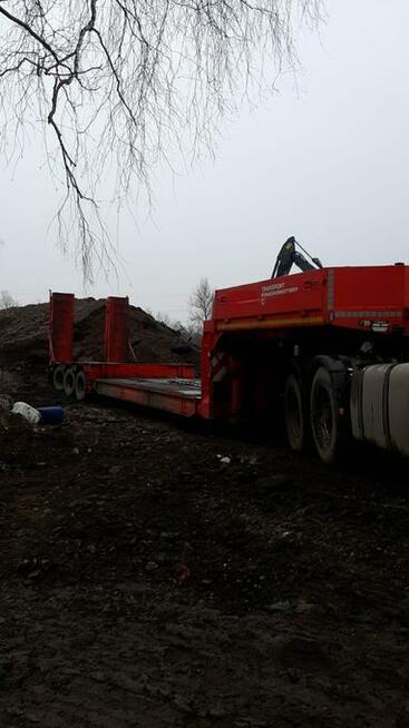 Transport ponadgabarytowy do 32 t., Wynajem wywrotki 8x4