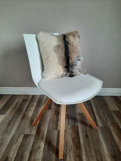 Poduszki Dekoracyjne Skóra Naturalna Kozia Różne Kolory