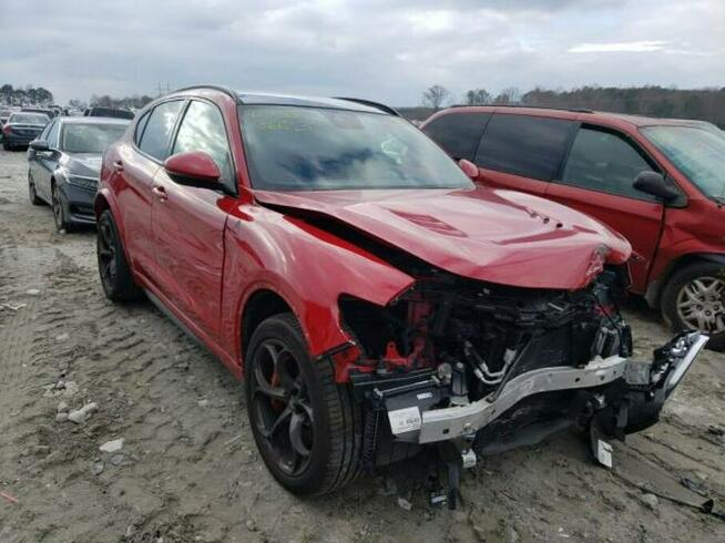 Alfa Romeo Stelvio QUADRIFOGLIO, 2018, 2.9L, uszkodzony przód