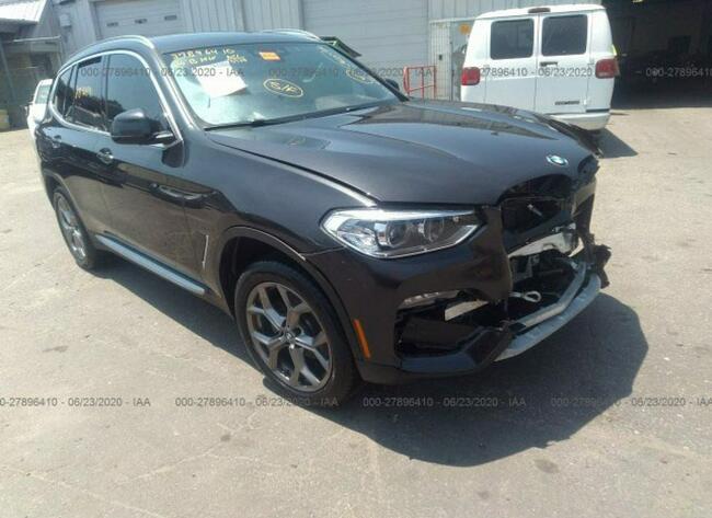 BMW X3 2020, 2.0L, uszkodzony przód