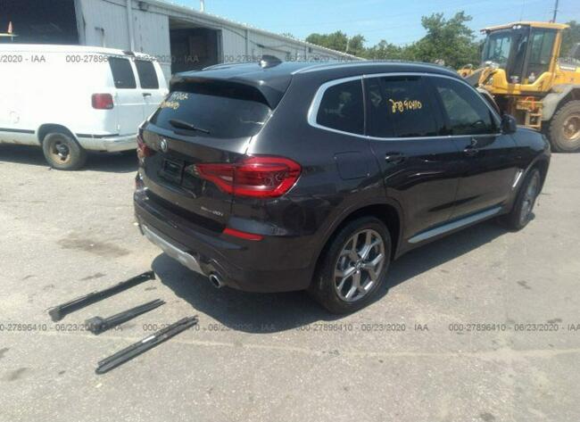 BMW X3 2020, 2.0L, uszkodzony przód