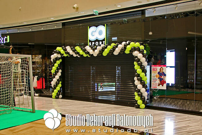 Brama balonowa Warszawa - girlanda z balonów, łuk balonowy