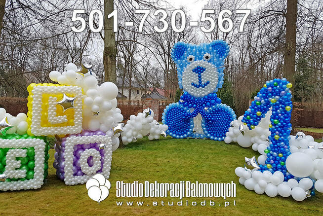 Balony i dekoracje na urodziny - Warszawa