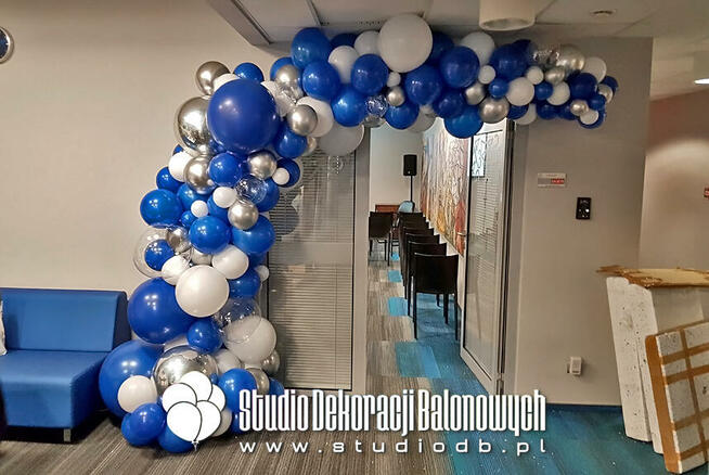 Brama balonowa Warszawa - girlanda z balonów, łuk balonowy