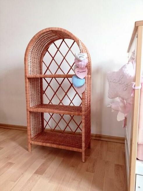 Mebel z wikliny szafa wiklinowa kosz regał półka handmade