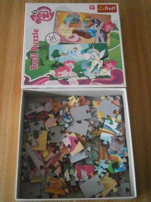 Zestaw puzzli dla dziewczynki (3 sztuki)