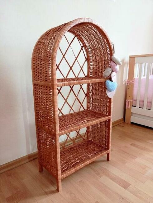 Mebel z wikliny szafa wiklinowa kosz regał półka handmade