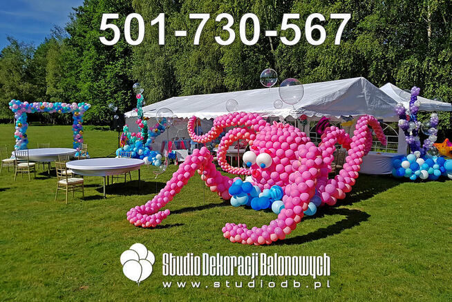 Balony i dekoracje na urodziny - Warszawa