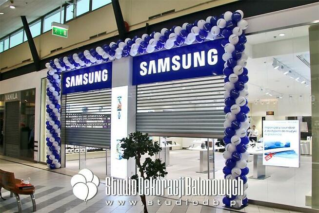 Brama balonowa Warszawa - girlanda z balonów, łuk balonowy