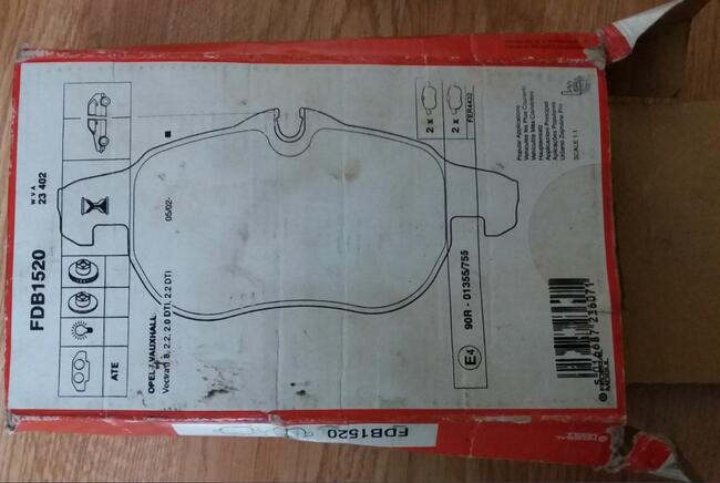 Klocki hamulcowe - komplet FERODO FDB1520