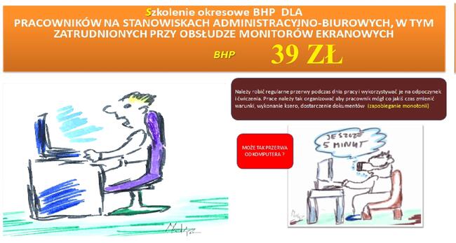 Szkolenia BHP Wstępne i okresowe on- line szybkie zaświadcz