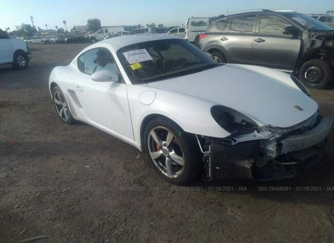 Porsche Cayman 2008, 3.4L, uszkodzony przód