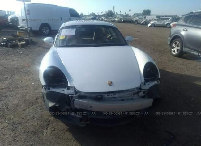 Porsche Cayman 2008, 3.4L, uszkodzony przód