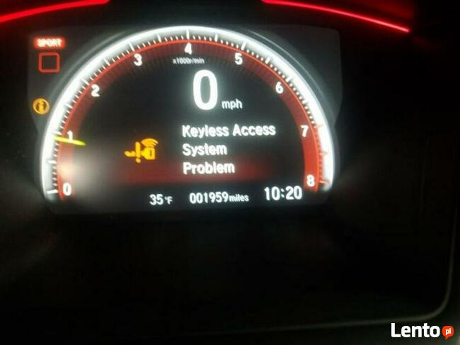 Honda Civic Type-R, 2020, 2.0L, od ubezpieczalni