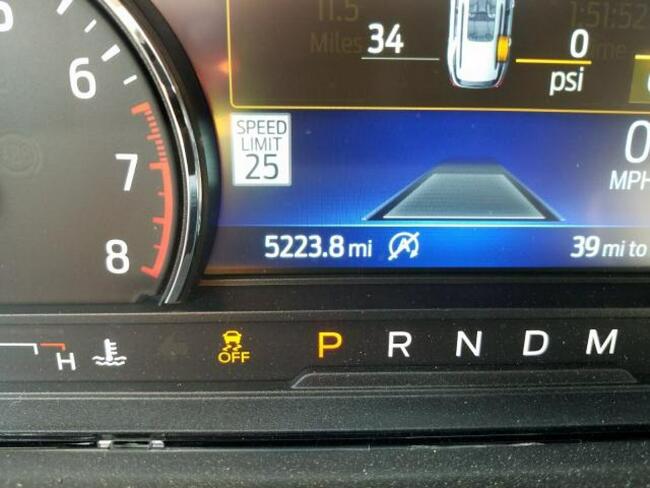 Ford Explorer 2020, 2.3L, 4x4, Limited, uszkodzony tył