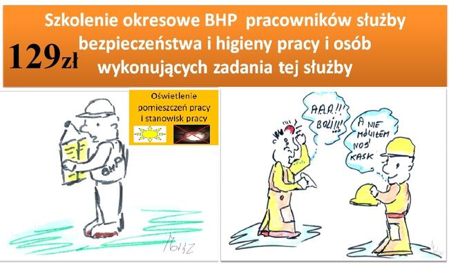 Szkolenia BHP Wstępne i okresowe on- line szybkie zaświadcz