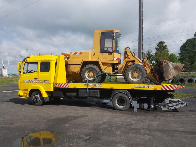 transport maszyn rolniczych budowlanych wózków widłowych