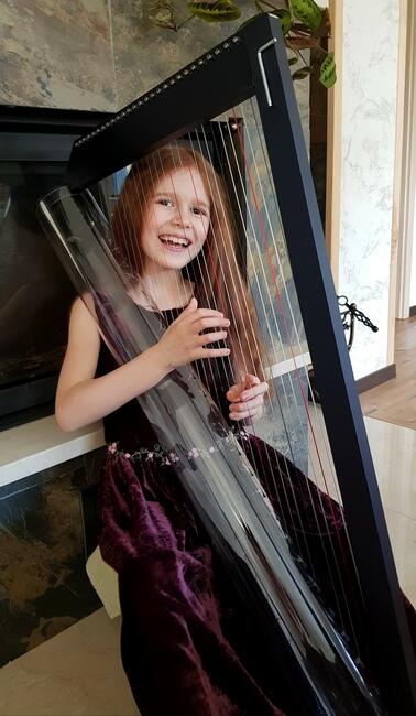 HARFA nauka gry dla dzieci i dorosłych. Zawodowy nauczyciel