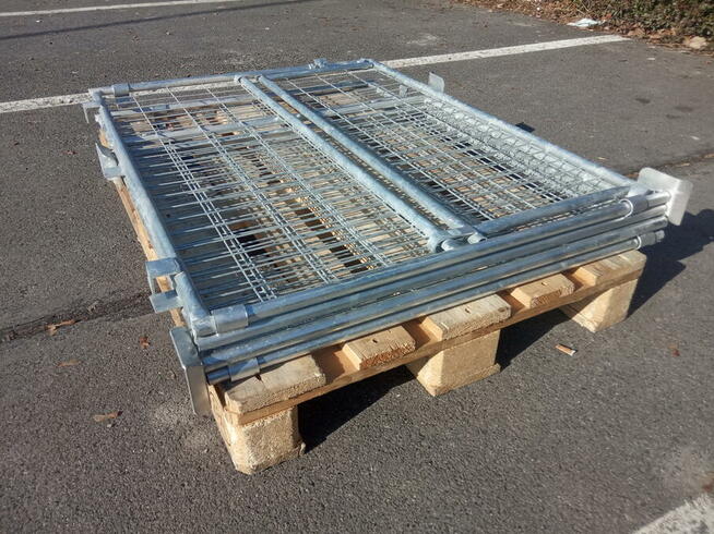 OCYNK- Kosze magazyn stal, nadstawki paletowe, jak gitterbox