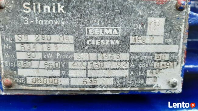 silnik elektryczny 90kW 1483 obr.