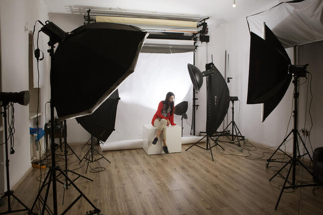 Wynajem studia fotograficznego