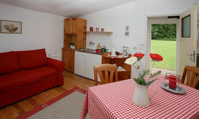 MAZURY. Domek letniskowy nad jez. Święcajty. Ogonki. Makowy